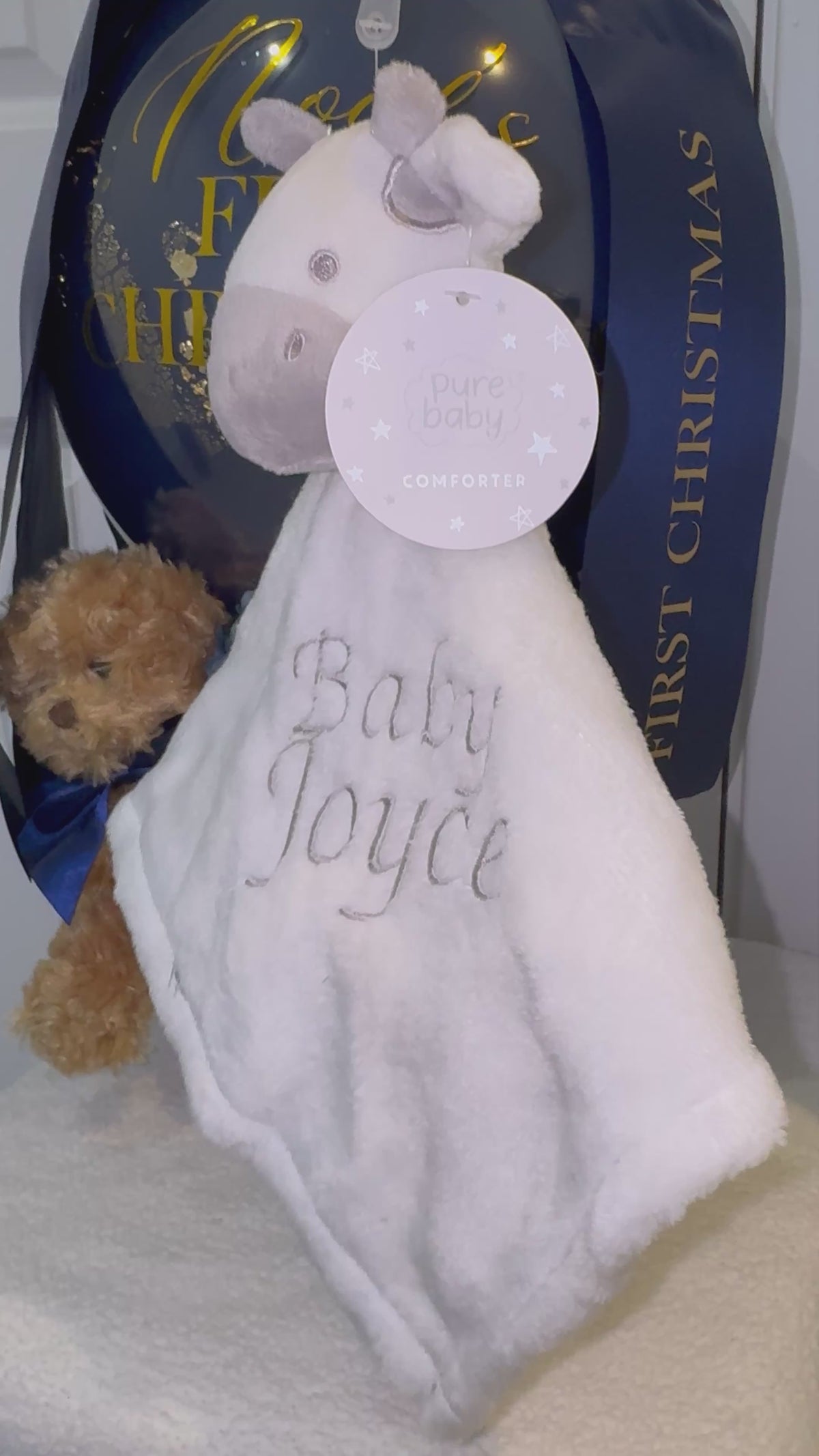 Personalised Baby Comforter